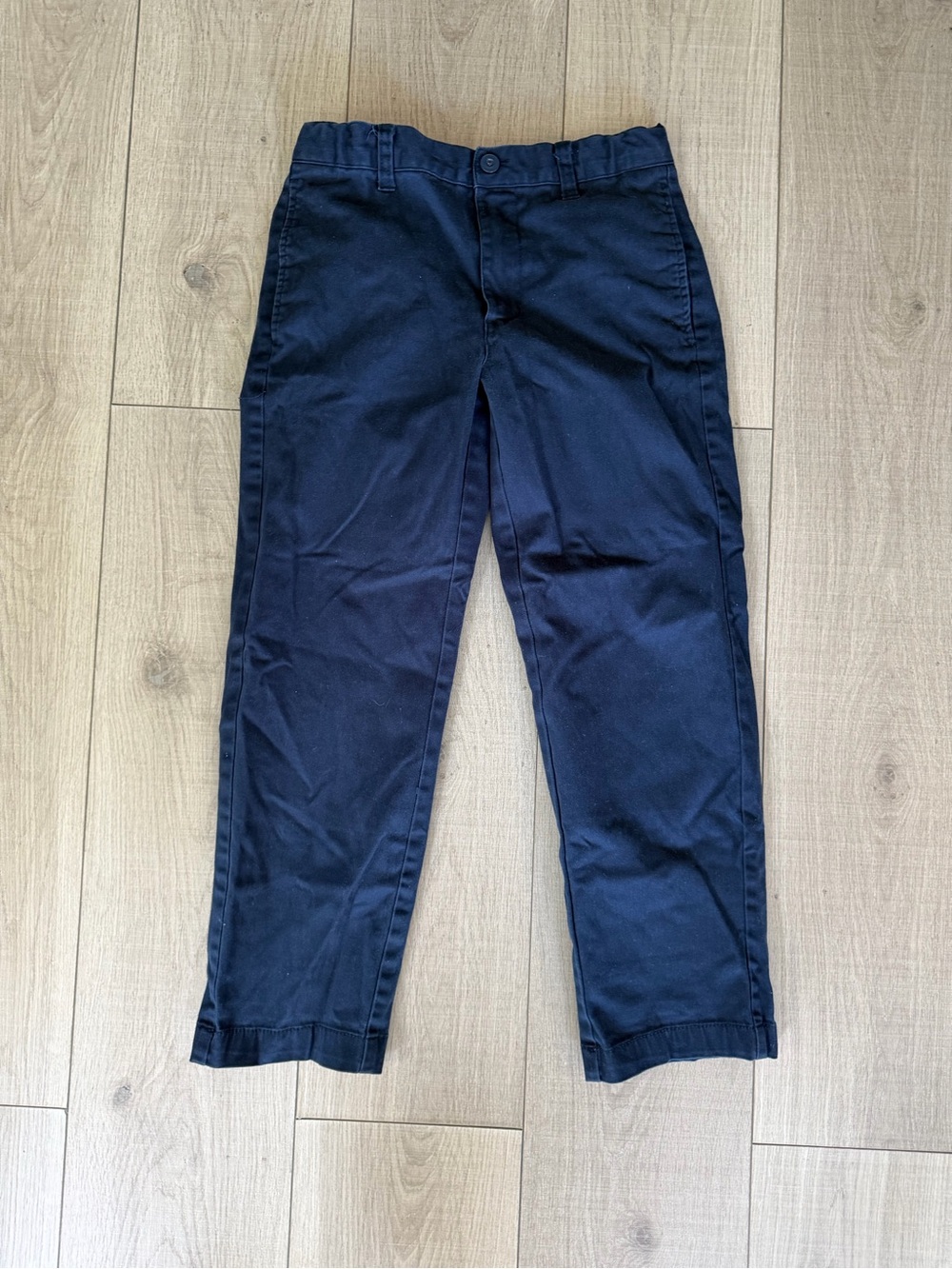 Cat & Jack Navy Straight-Leg Kids Chinos